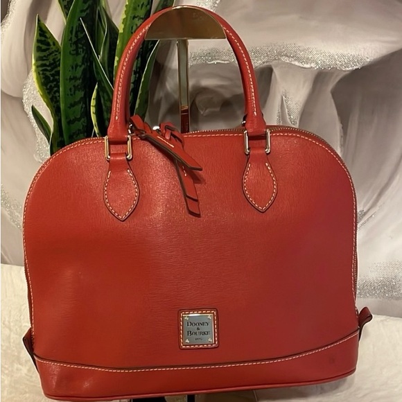 DOONEY & BOURKE Crimson Satchel Purse - Picture 2 of 15